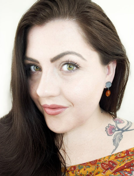 Golden Marguerite Earrings