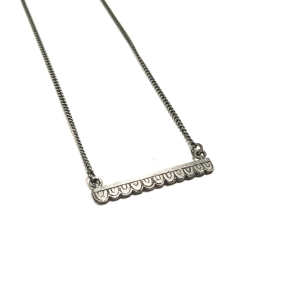 Rainbow Bar Necklace