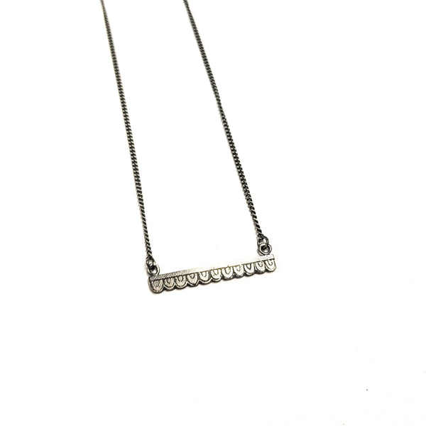 Rainbow Bar Necklace