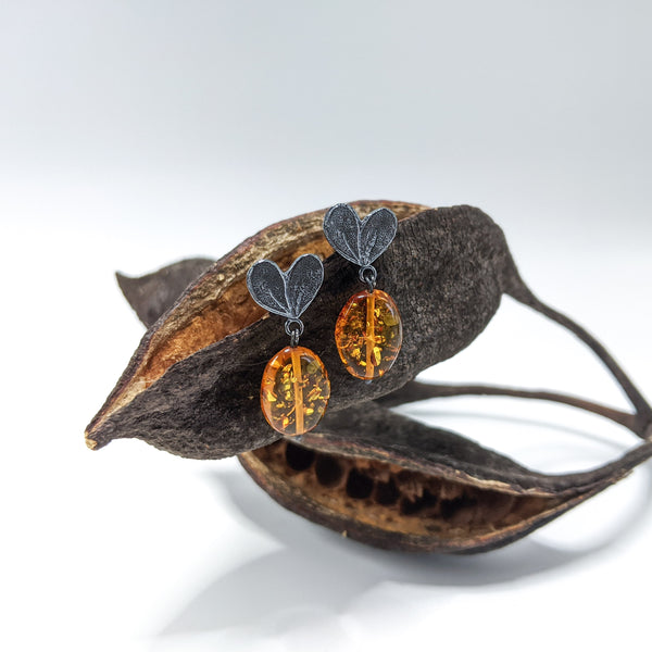 Amber Berry Earrings