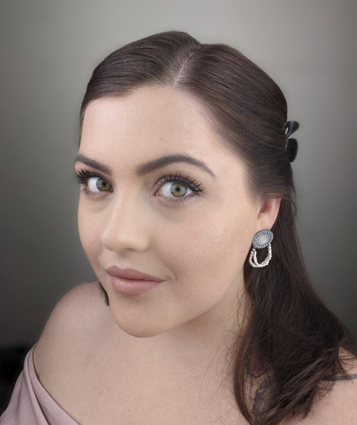 Shieldmaiden Pearl Earrings