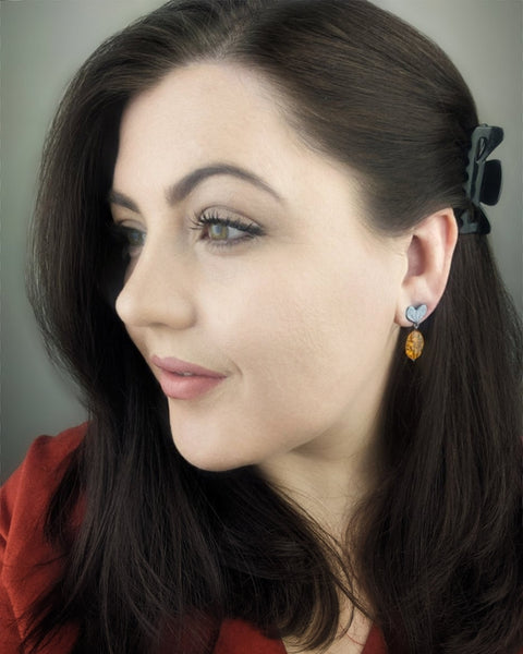 Amber Berry Earrings